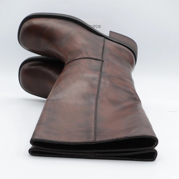 NEW Free People Dana Distressed Pull-On Leather Boots Womens OB2261418 - Picture 7 of 16